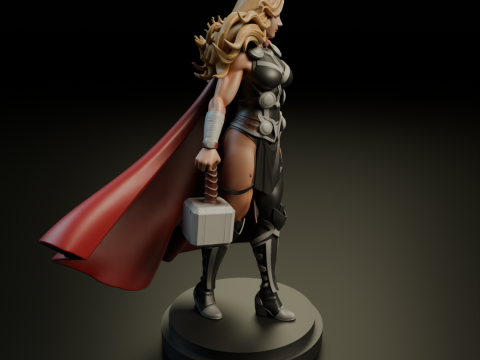 Jane Foster 3D Print Model