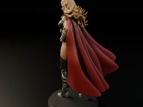 Jane Foster 3D Print Model