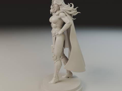 Jane Foster 3D Print Model