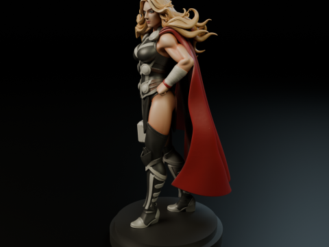 Jane Foster 3D Print Model