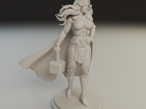 Jane Foster 3D Print Model