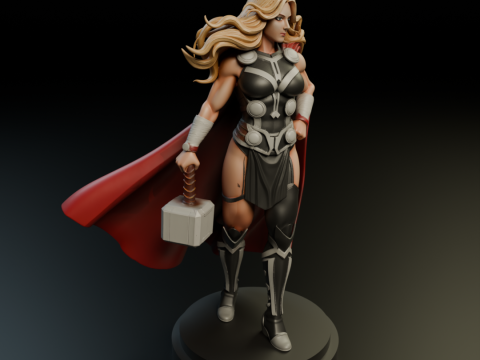 Jane Foster 3D Print Model