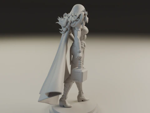 Jane Foster 3D Print Model