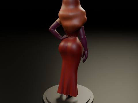 Pin-up 3D प्रिंट मॉडल