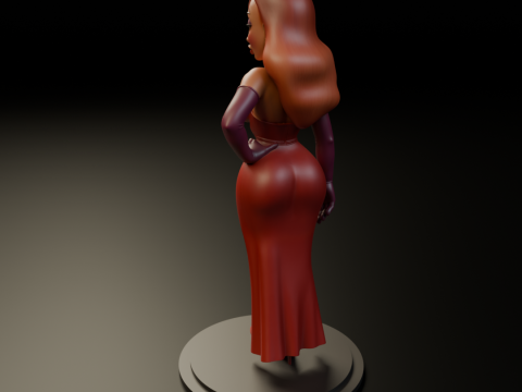 Pin-up 3D प्रिंट मॉडल