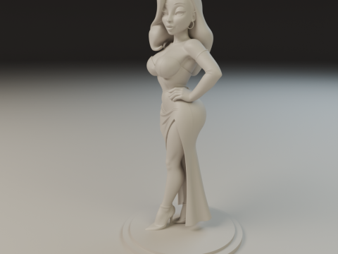 Pin-up 3D प्रिंट मॉडल