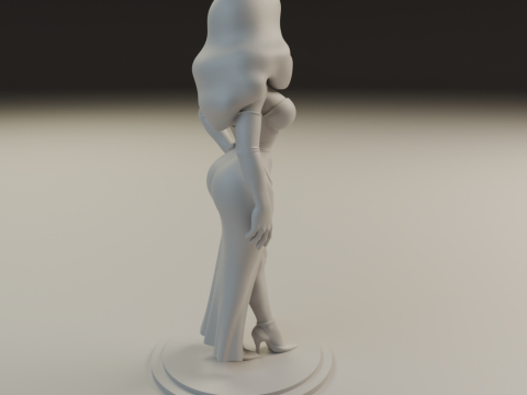 Pin-up 3D प्रिंट मॉडल