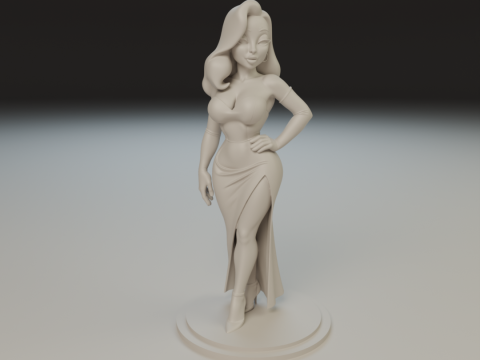 Pin-up 3D प्रिंट मॉडल