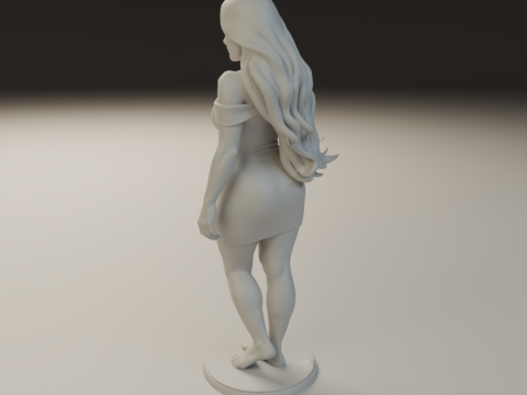 Pin up 3Dプリントモデル