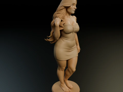 Pin up 3D Print Model