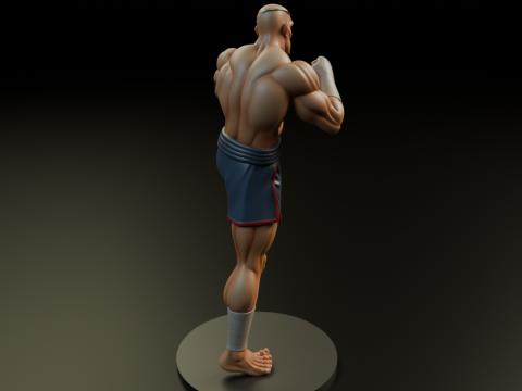 Sagat 3D 프린트 모델