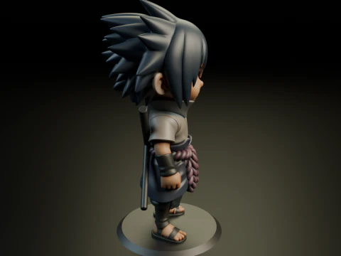 Sasuke Uchiha 3D Print Model
