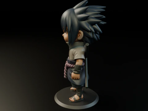 Sasuke Uchiha 3D Print Model