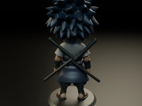 Sasuke Uchiha 3D Print Model