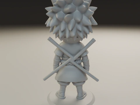 Sasuke Uchiha 3D Print Model