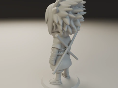 Sasuke Uchiha 3D Print Model