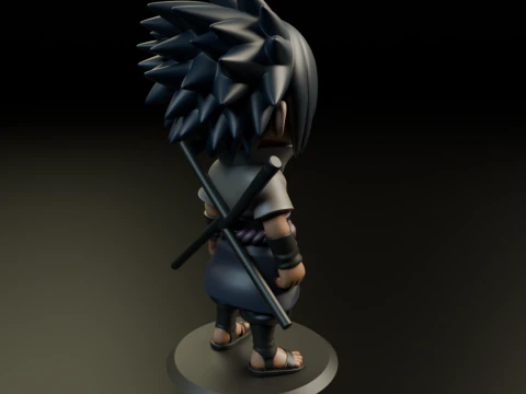 Sasuke Uchiha 3D Print Model