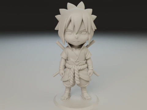 Sasuke Uchiha 3D Print Model