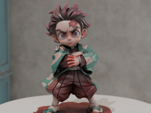 Tanjiro Kamado Modelo de Impressão 3D