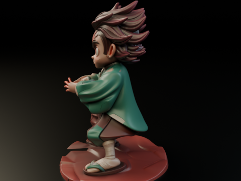 Tanjiro Kamado 3D Print Model