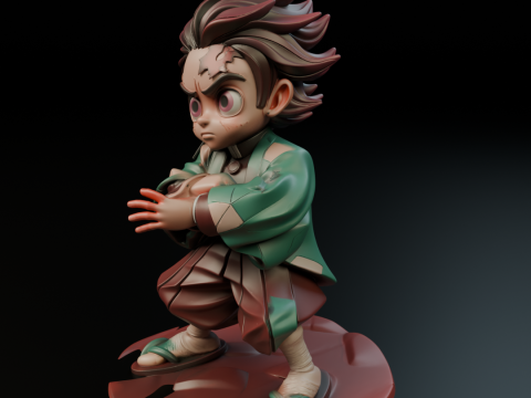 Tanjiro Kamado 3D Print Model