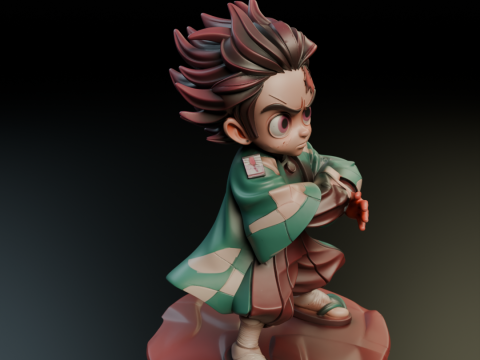 Tanjiro Kamado 3D Print Model