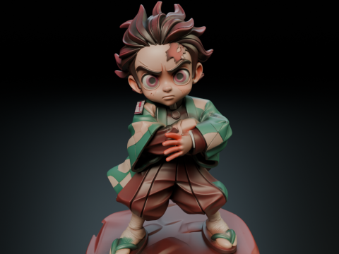 Tanjiro Kamado 3D Print Model
