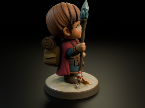Adventurous 3D Print Model
