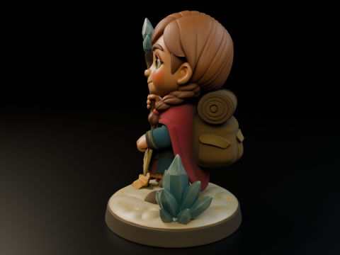 Adventurous 3D Print Model