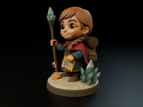 Adventurous 3D Print Model