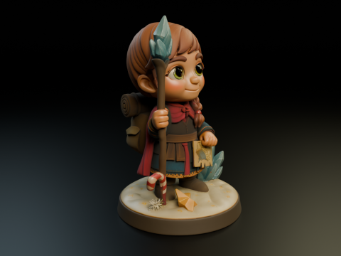 Adventurous 3D Print Model