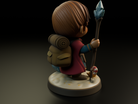 Adventurous 3D Print Model