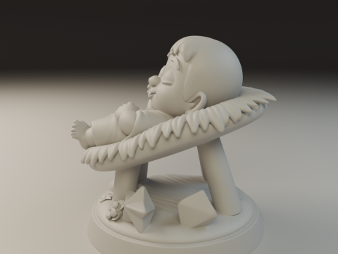 Baby jesus 3Dプリントモデル