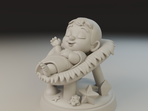 Baby jesus 3Dプリントモデル