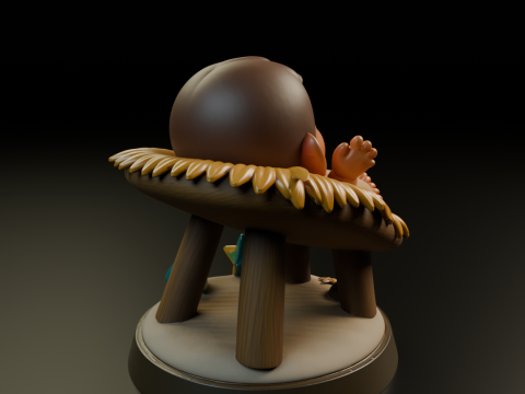 Baby jesus 3Dプリントモデル