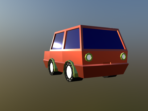 Simple car 3D मॉडल