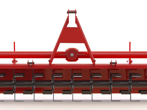 ROTARY TILLER 3D Model