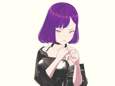 Ari the Baddie Fully Rigged Free 3D Model