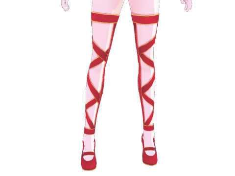 Your Christmas Present Mizuki Low-poly 3D Model