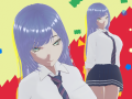 Hot Anime School Teacher Fully Rigged 3D Модель