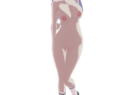 Anime School Teacher Figure 3D-Modell