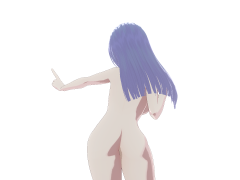 Anime School Teacher Figure 3D-Modell