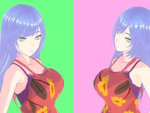 Anime Housewife Mommy 3D Model