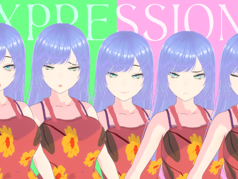 Anime Housewife Mommy 3D Model