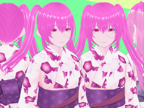 Psycho Anime School Student 3D Model