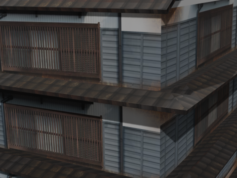 Super Lowpoly House Complex 3D 模型