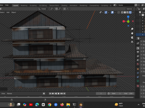 Super Lowpoly House Complex 3D 模型