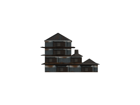 Super Lowpoly House Complex 3D 模型