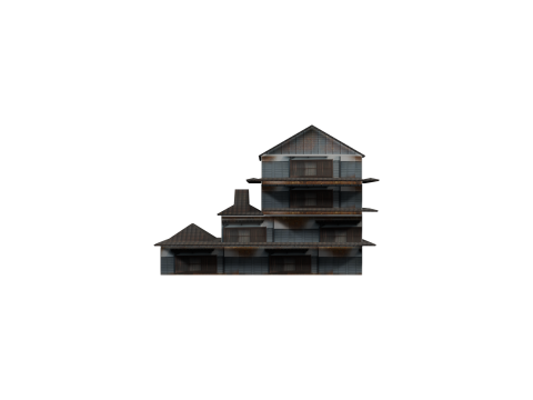 Super Lowpoly House Complex 3D 模型