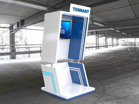 Exhibition Booth Stand Stall Trade Show 3D Модель